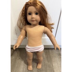 American Girl 2017 Truly Me‎ Doll Green Eyes Freckles Red Hair Teeth